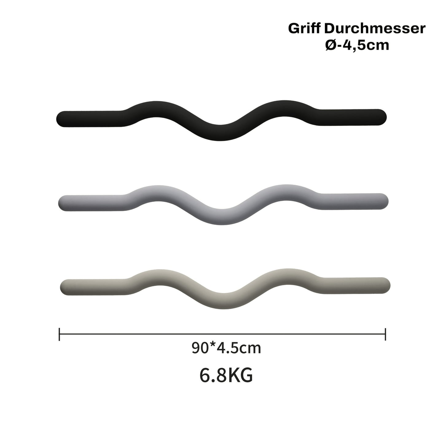 Silikon SZ-Curlstange