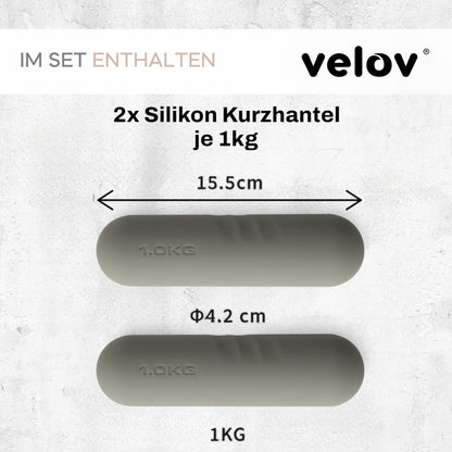 Silikon Kurzhanteln Set