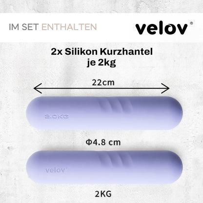 Silikon Kurzhanteln Set