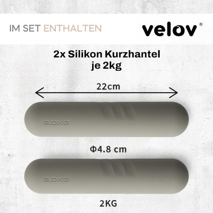 Silikon Kurzhanteln Set