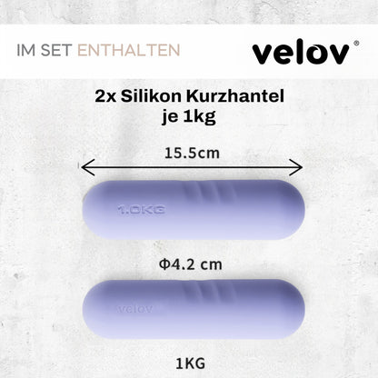 Silikon Kurzhanteln Set