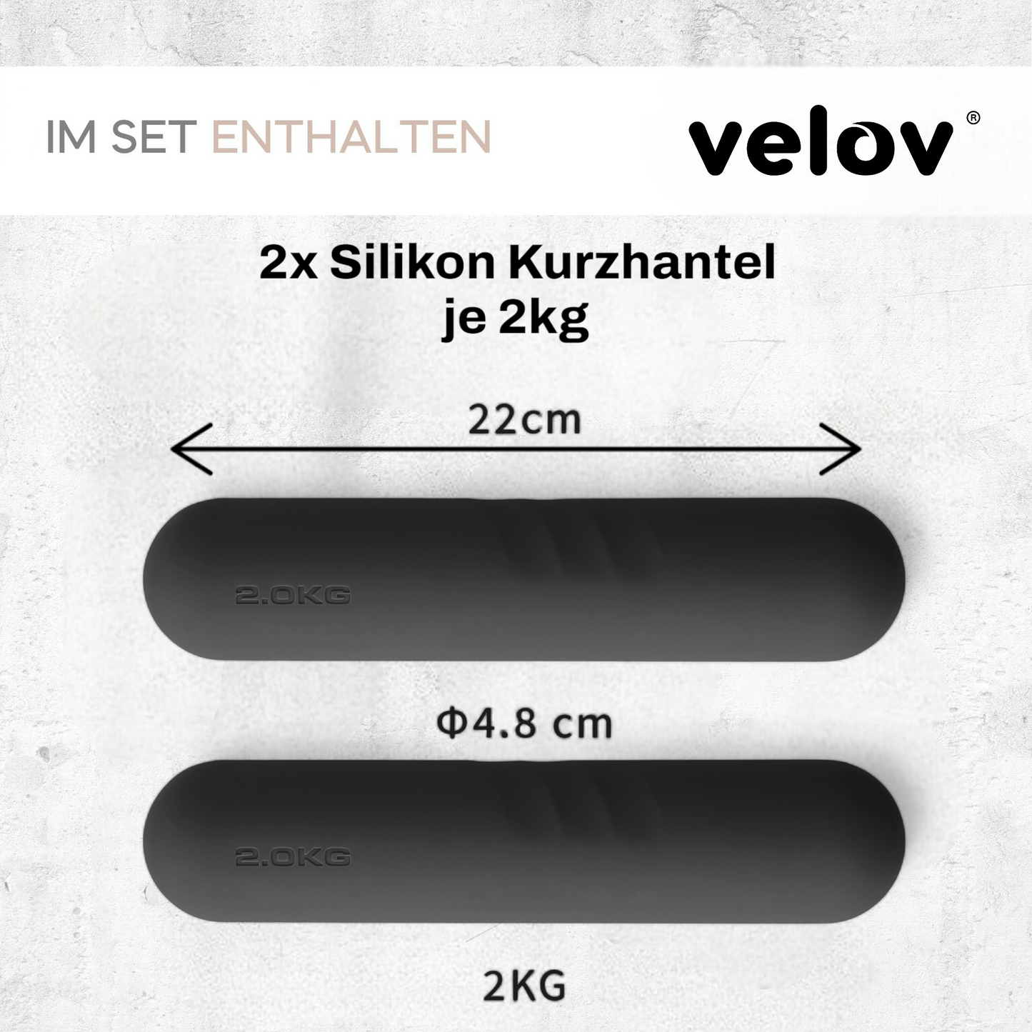 Silikon Kurzhanteln Set