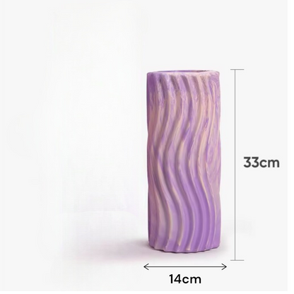 Faszienrolle mit 3D-Wellenstruktur